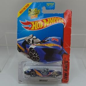 Hot Wheels 2013 HW Race Blue Imparable Die-cast Toy Car 149/250